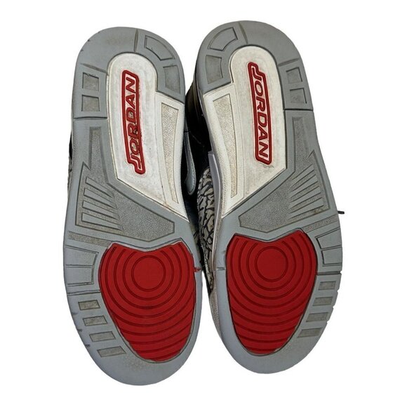 Nike Air Jordan Retro Legacy 312 GS Black Cement Oreo Gray Shoes AT4040-001 SZ 4 - Picture 4 of 16